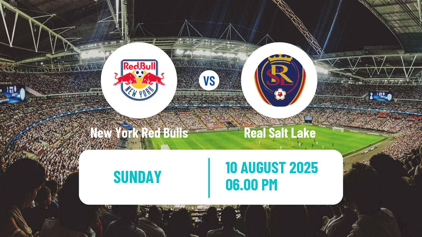 Soccer MLS New York Red Bulls - Real Salt Lake