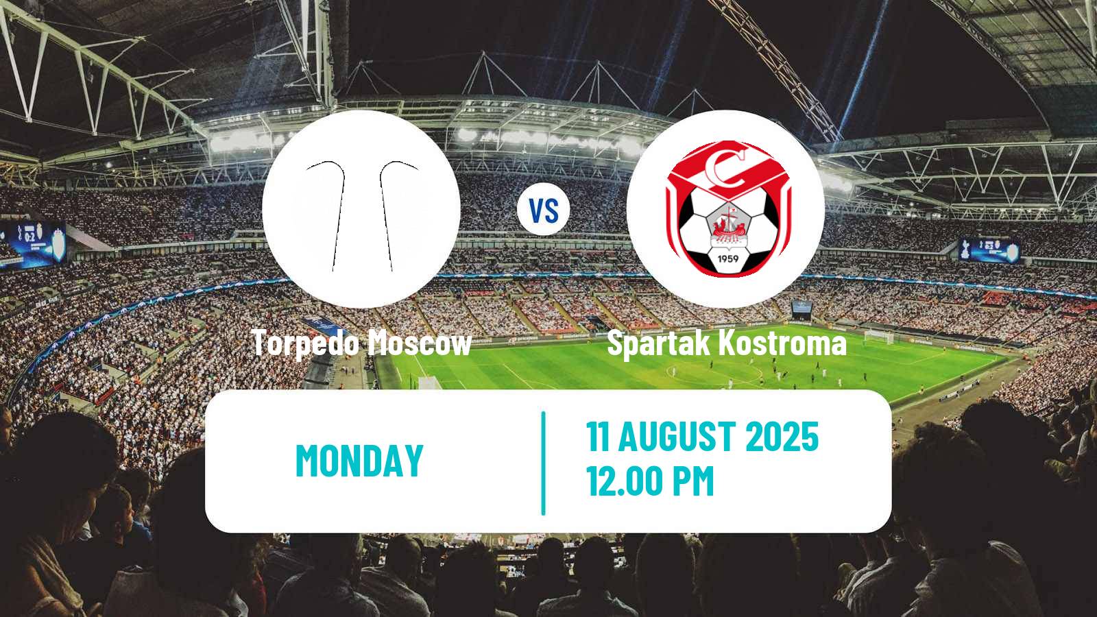 Soccer Russian FNL Torpedo Moscow - Spartak Kostroma