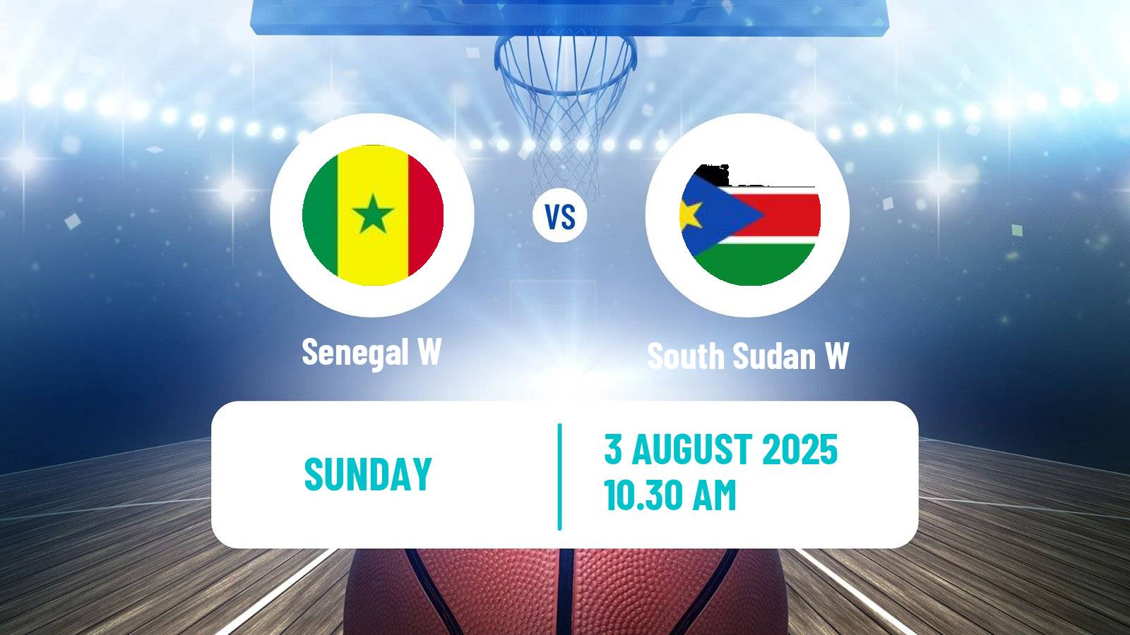 Basketball Afrobasket Women Senegal W - South Sudan W