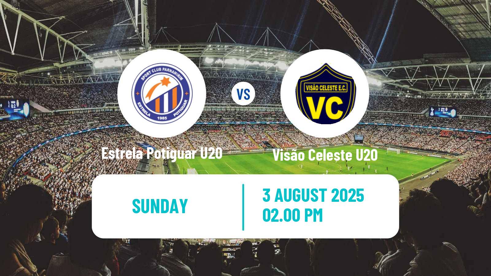 Soccer Brazilian Potiguar U20 Estrela Potiguar U20 - Visão Celeste U20