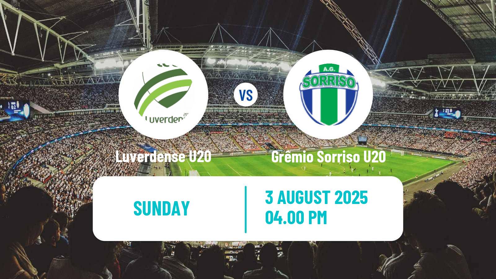 Soccer Brazilian Matogrossense U20 Luverdense U20 - Grêmio Sorriso U20