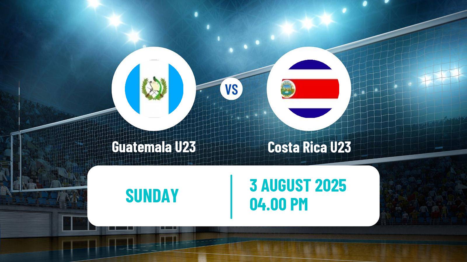 Volleyball Pan-American Cup U23 Volleyball Guatemala U23 - Costa Rica U23