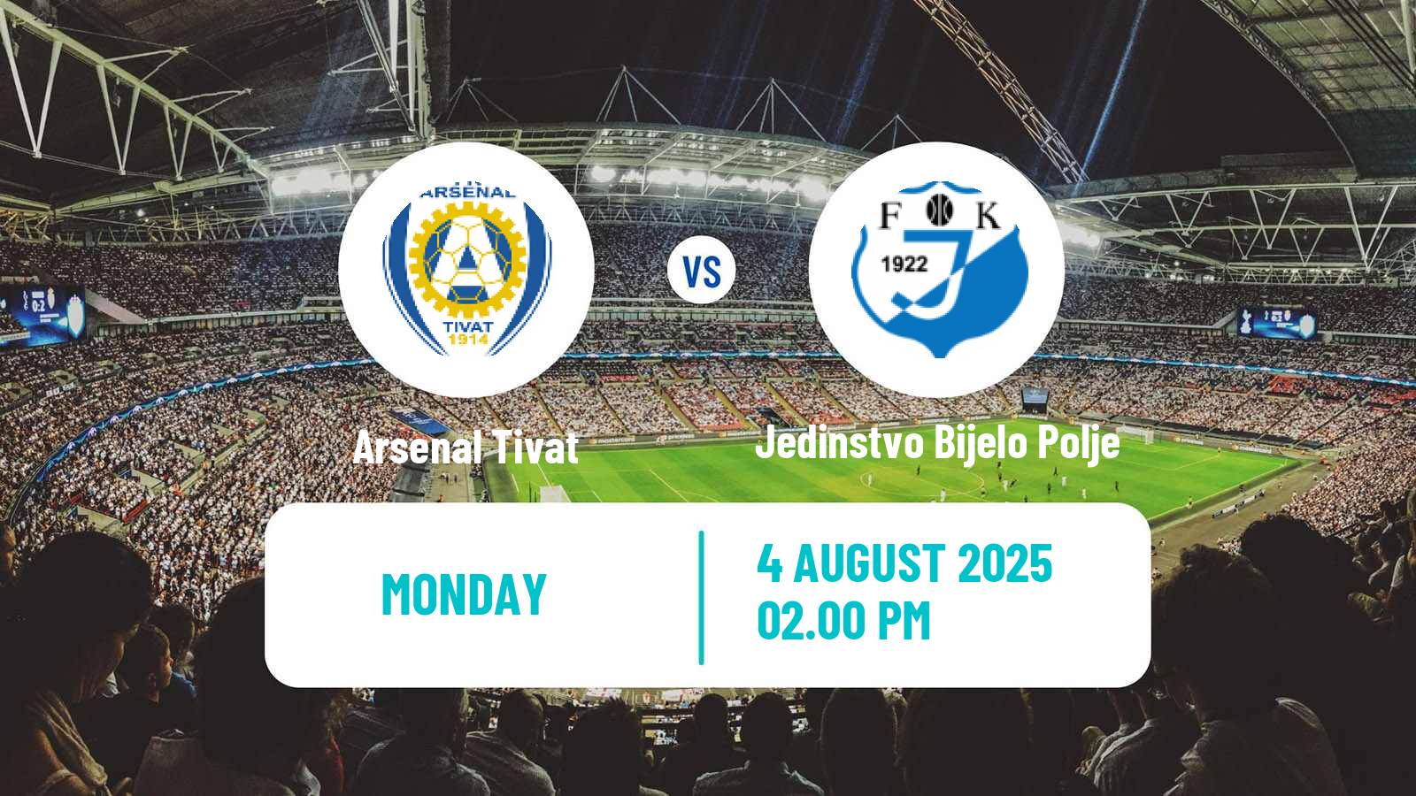 Soccer Montenegrin First League Arsenal Tivat - Jedinstvo Bijelo Polje