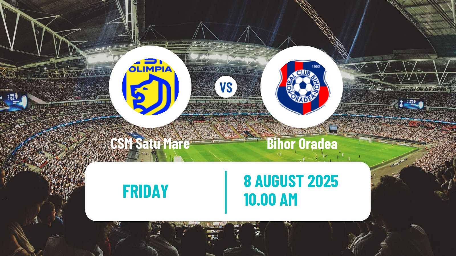 Soccer Romanian Division 2 CSM Satu Mare - Bihor Oradea