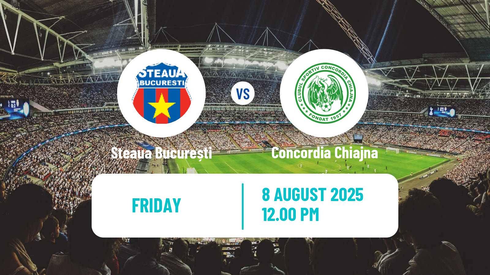 Soccer Romanian Division 2 Steaua București - Concordia Chiajna