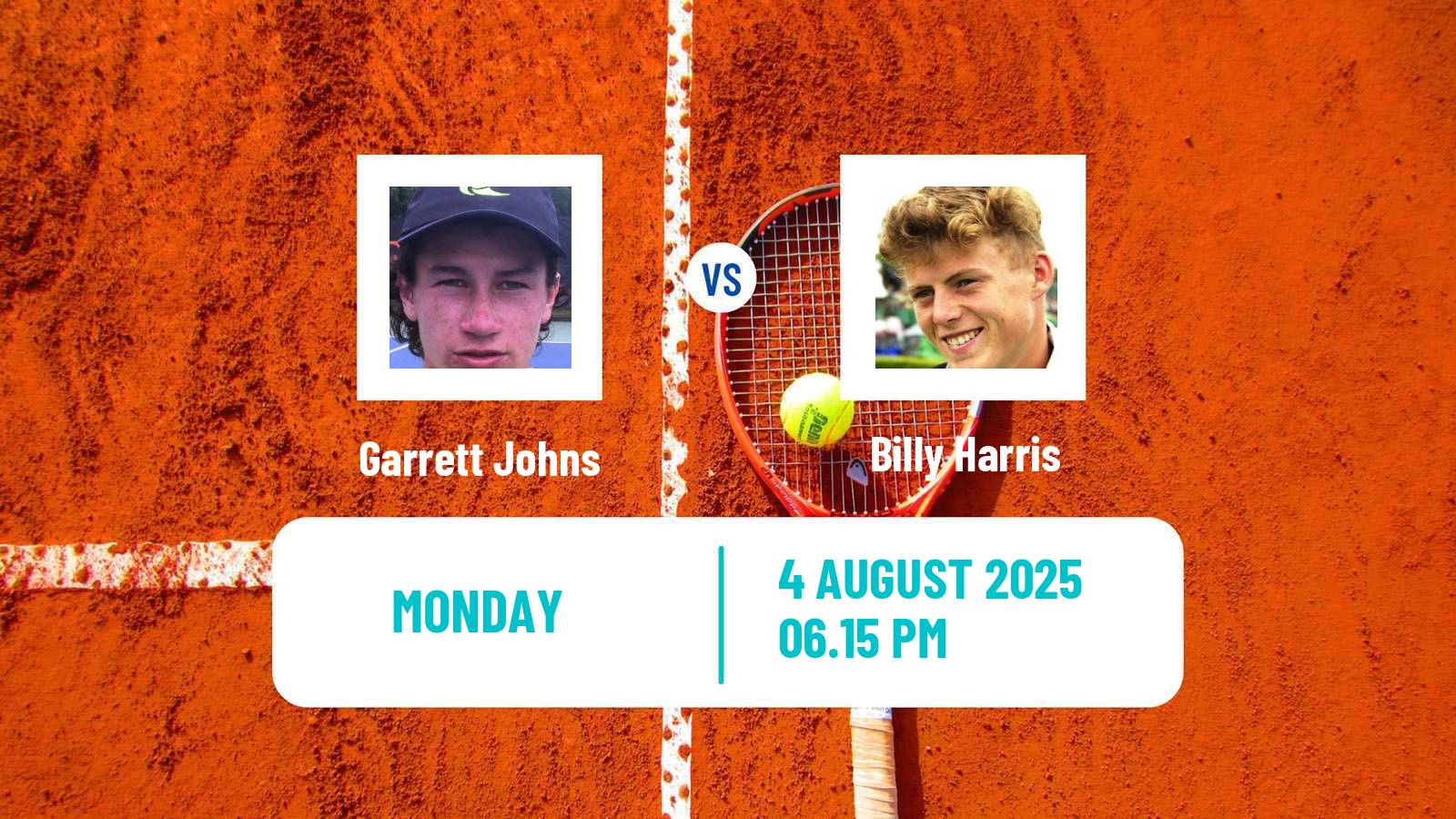 Tennis Chicago Challenger Men Garrett Johns - Billy Harris