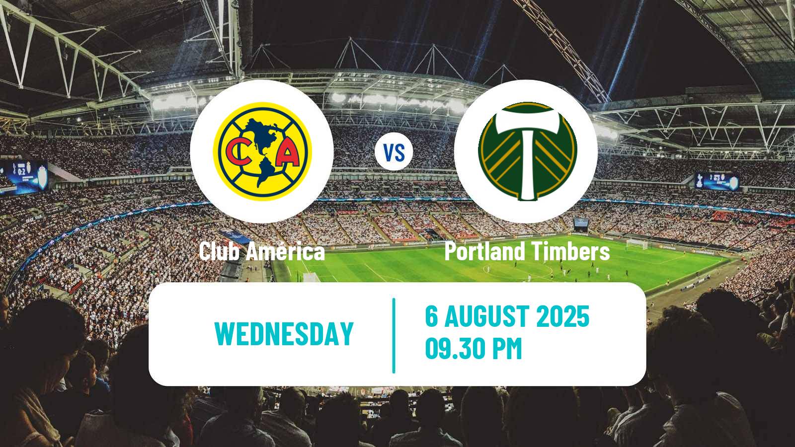 Soccer CONCACAF League Cup Club América - Portland Timbers