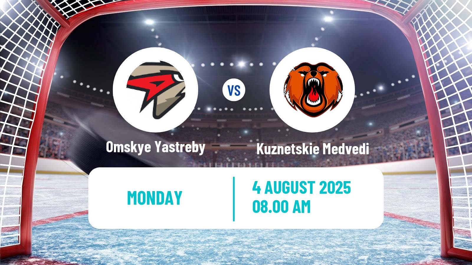 Hockey Club Friendly Ice Hockey Omskye Yastreby - Kuznetskie Medvedi
