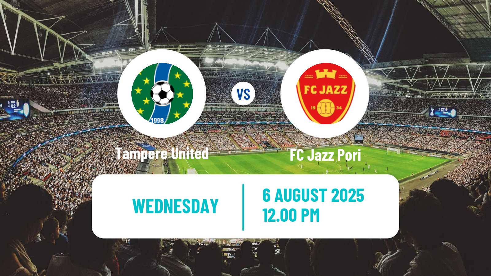 Soccer Finnish Ykkonen Tampere United - Jazz Pori