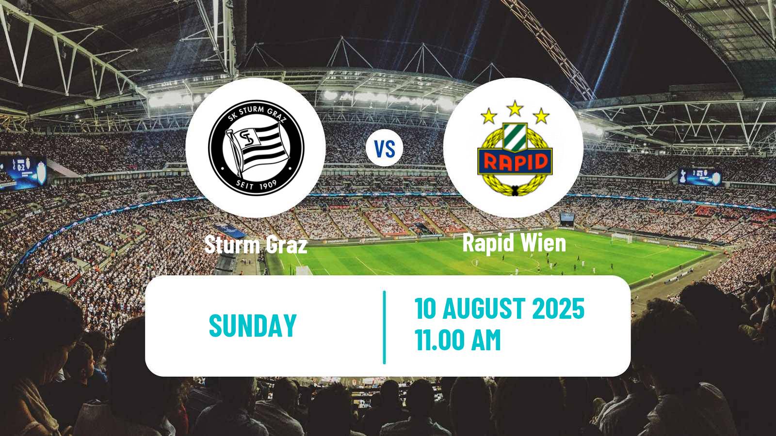 Soccer Austrian Bundesliga Sturm Graz - Rapid Wien