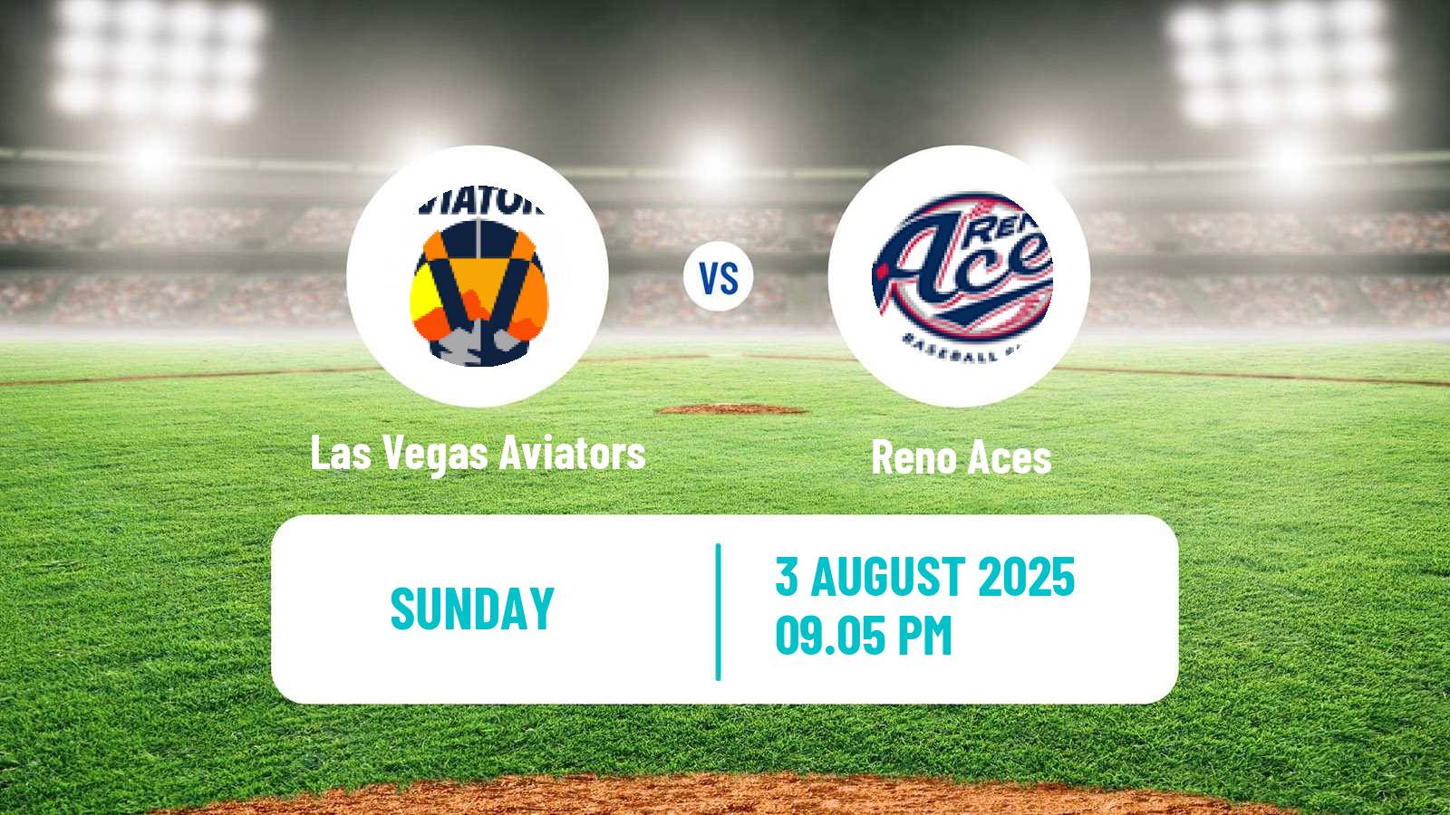 Baseball PCL Las Vegas Aviators - Reno Aces