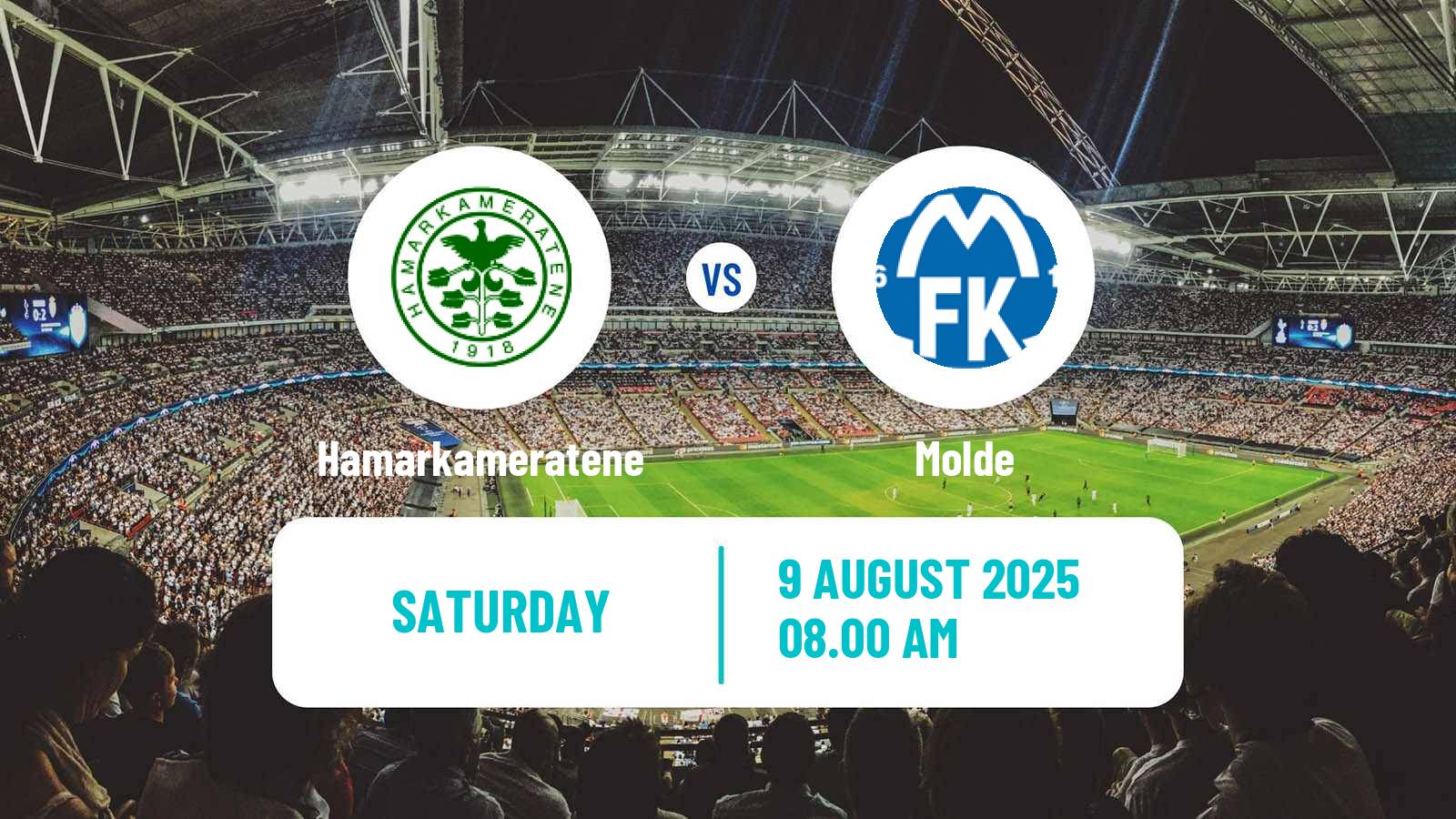 Soccer Norwegian Division 1 Women Hamarkameratene - Molde