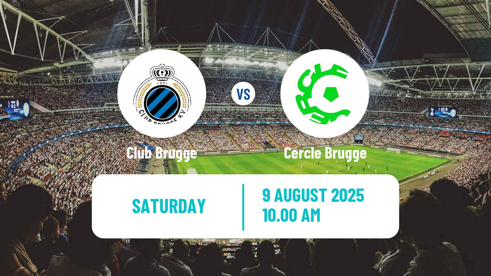 Soccer Belgian Jupiler Pro League Club Brugge - Cercle Brugge