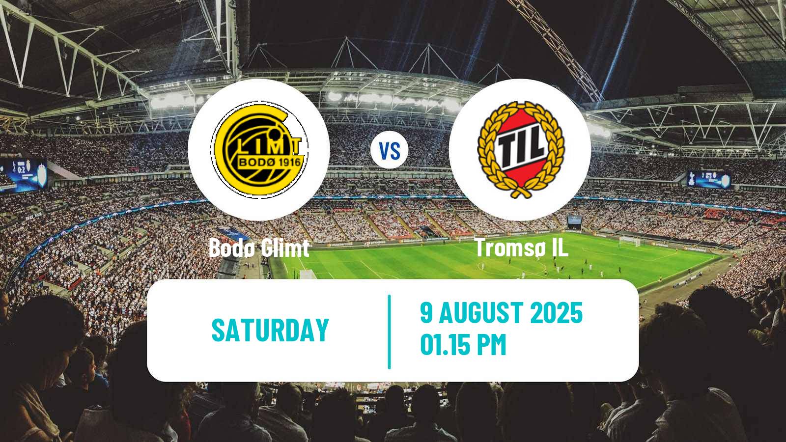 Soccer Norwegian Eliteserien Bodø Glimt - Tromsø