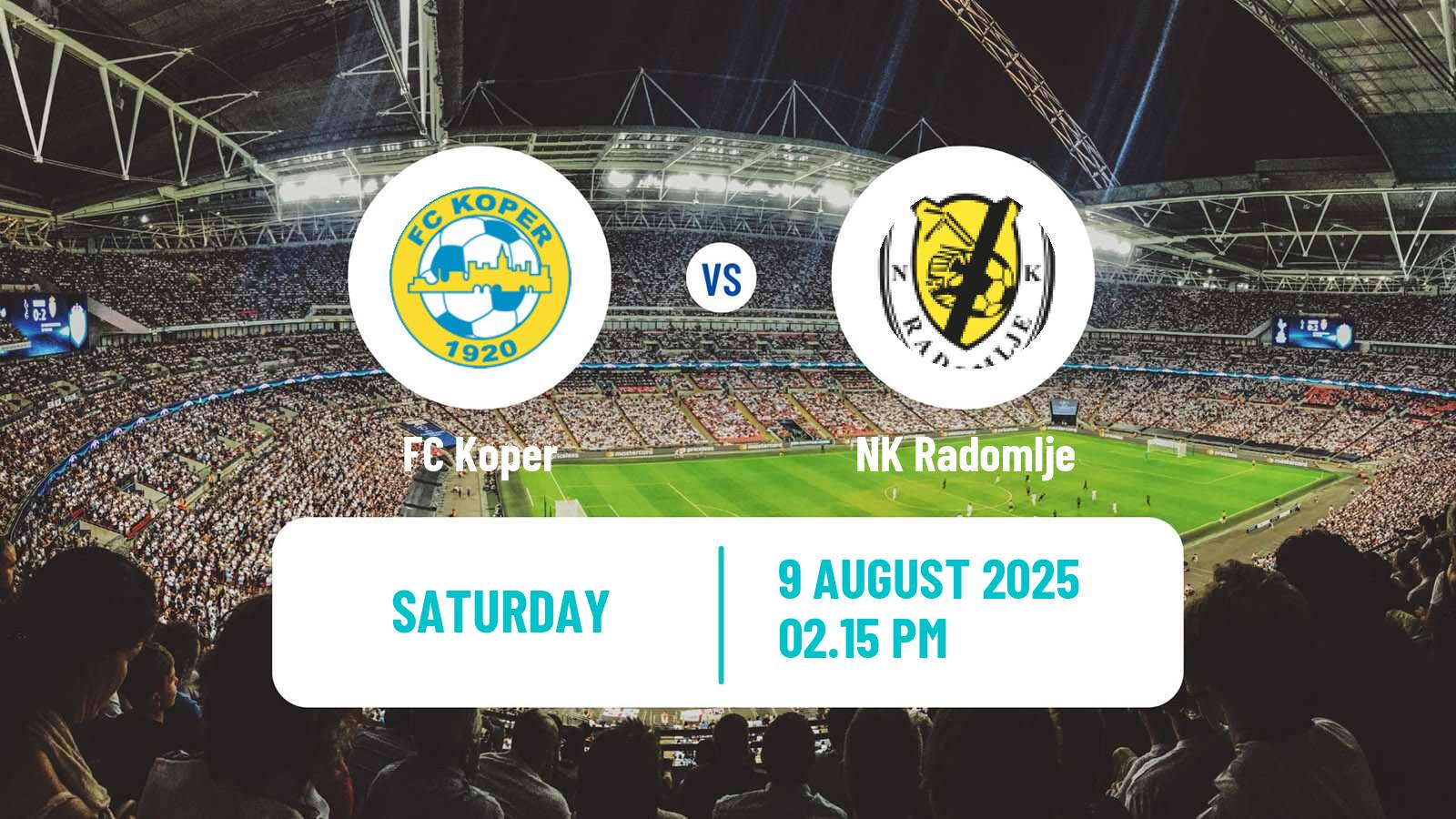 Soccer Slovenian PrvaLiga Koper - Radomlje