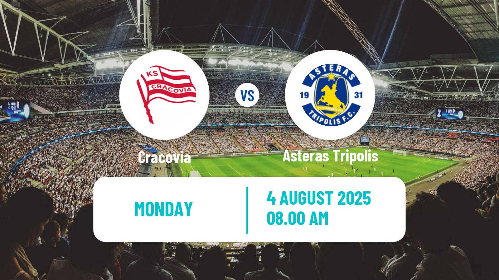 Soccer Club Friendly Cracovia - Asteras Tripolis