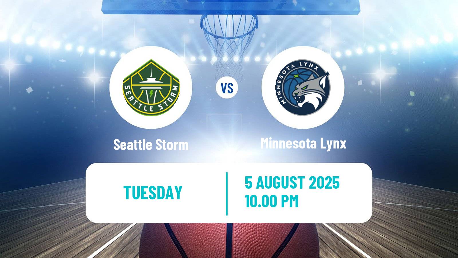 Basketball WNBA Seattle Storm - Minnesota Lynx
