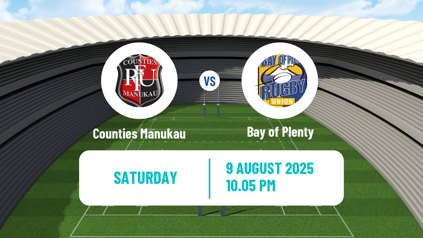 Rugby union New Zealand Bunnings NPC Counties Manukau - Bay of Plenty