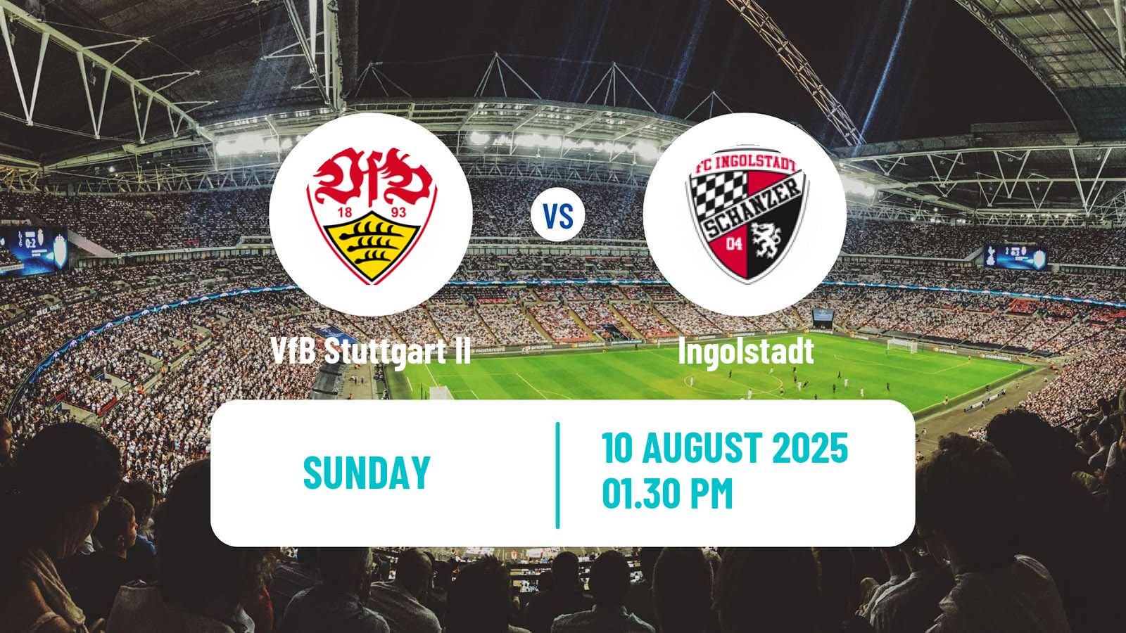 Soccer German 3 Bundesliga VfB Stuttgart II - Ingolstadt