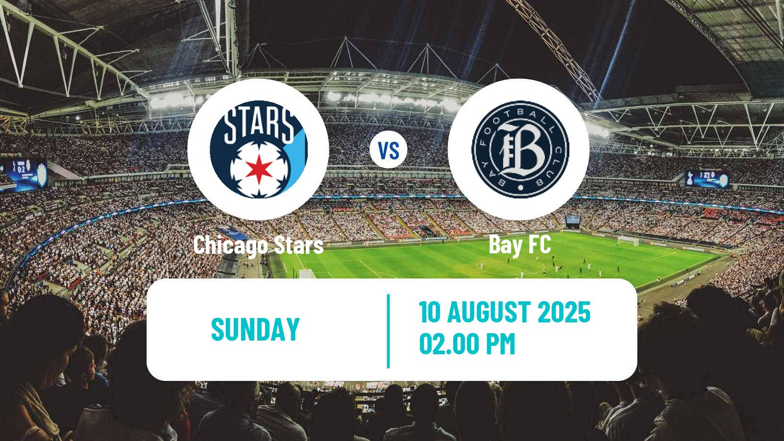 Soccer NWSL Chicago Stars - Bay FC
