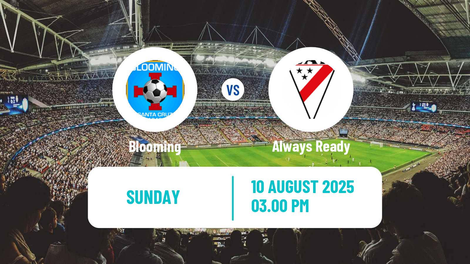 Soccer Bolivian Division Profesional Blooming - Always Ready