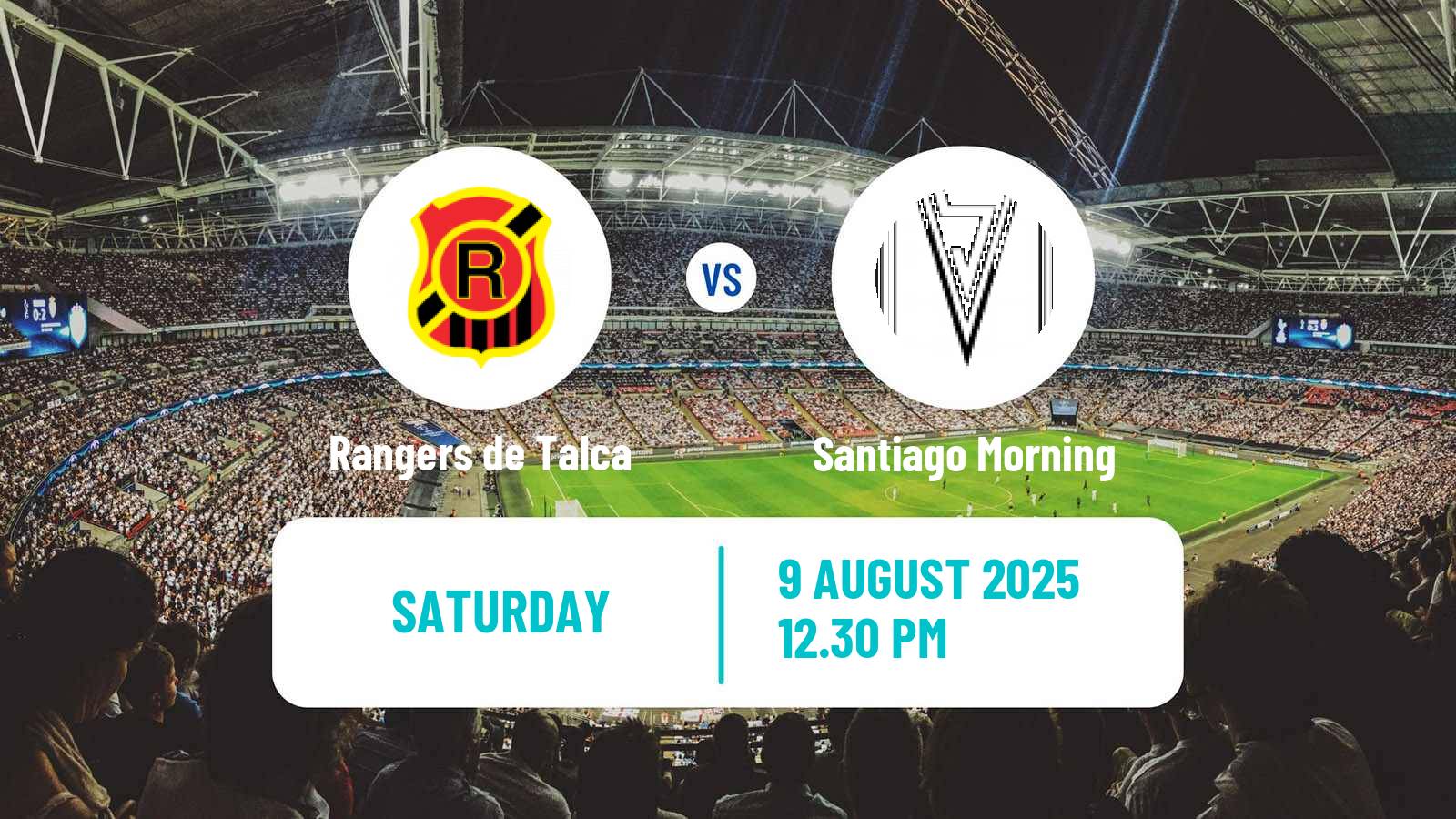 Soccer Chilean Primera B Rangers de Talca - Santiago Morning