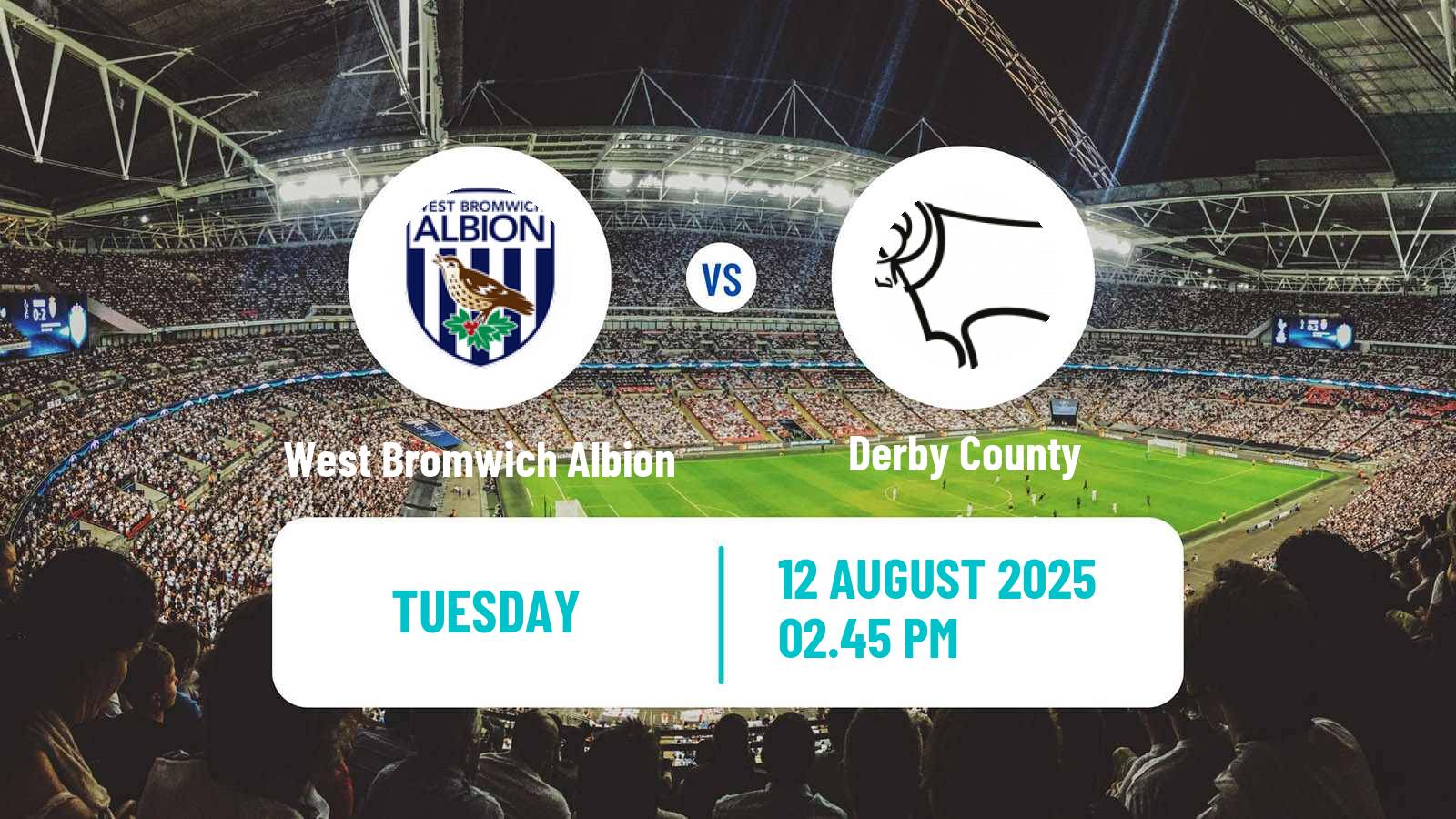Soccer English League Cup West Bromwich Albion - Derby County