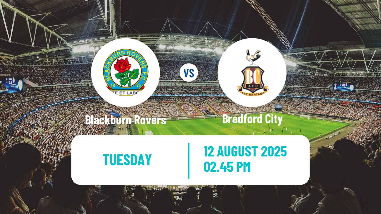 Soccer English League Cup Blackburn Rovers - Bradford City