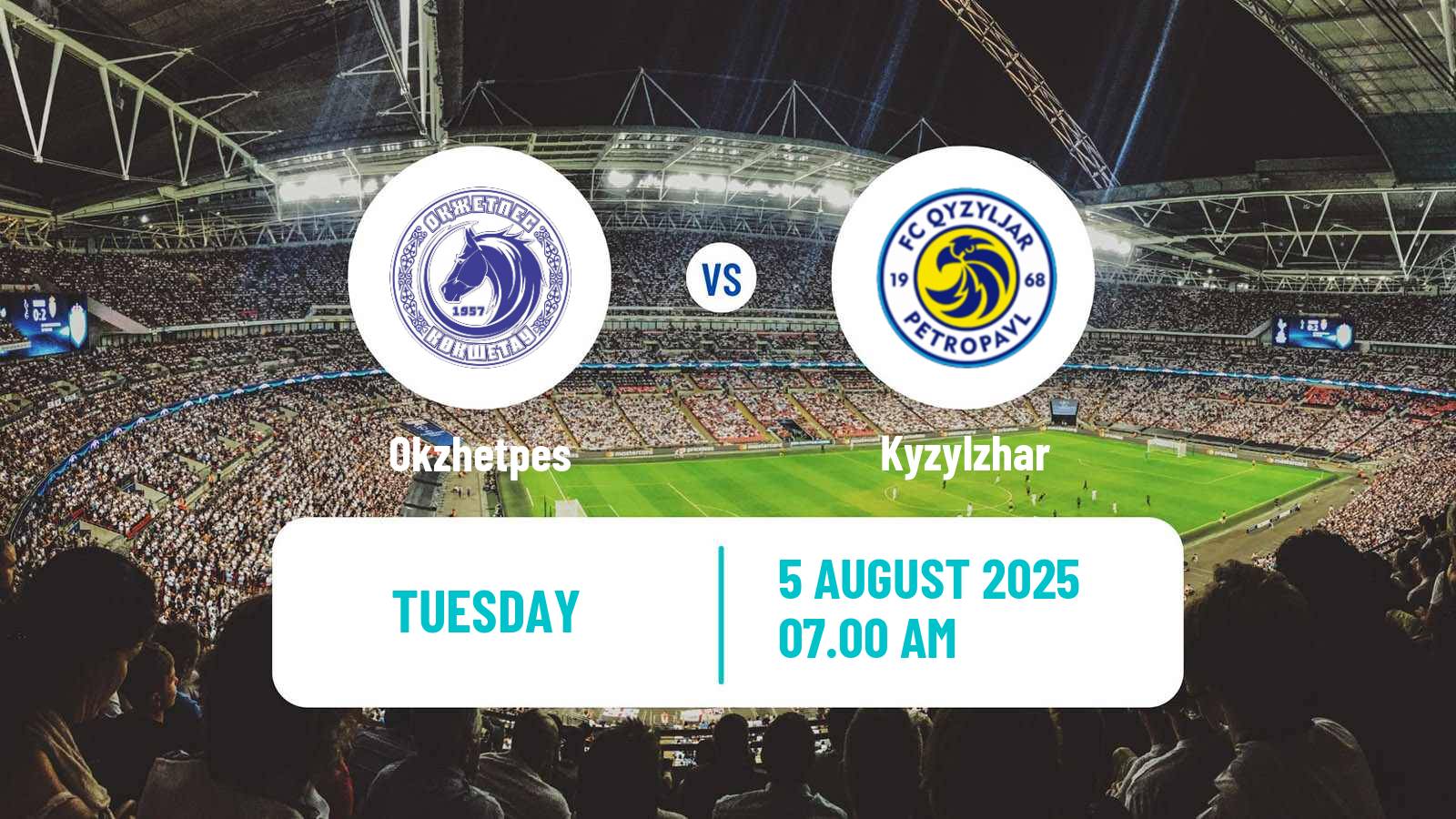 Soccer Kazakh League Women Okzhetpes - Kyzylzhar