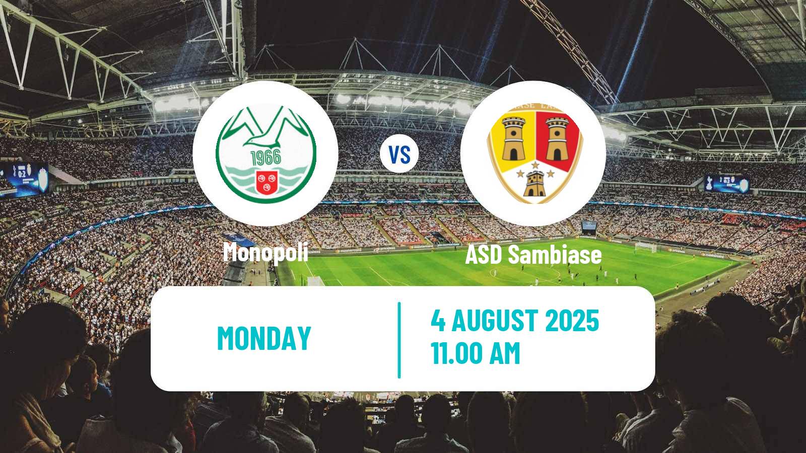 Soccer Club Friendly Monopoli - Sambiase