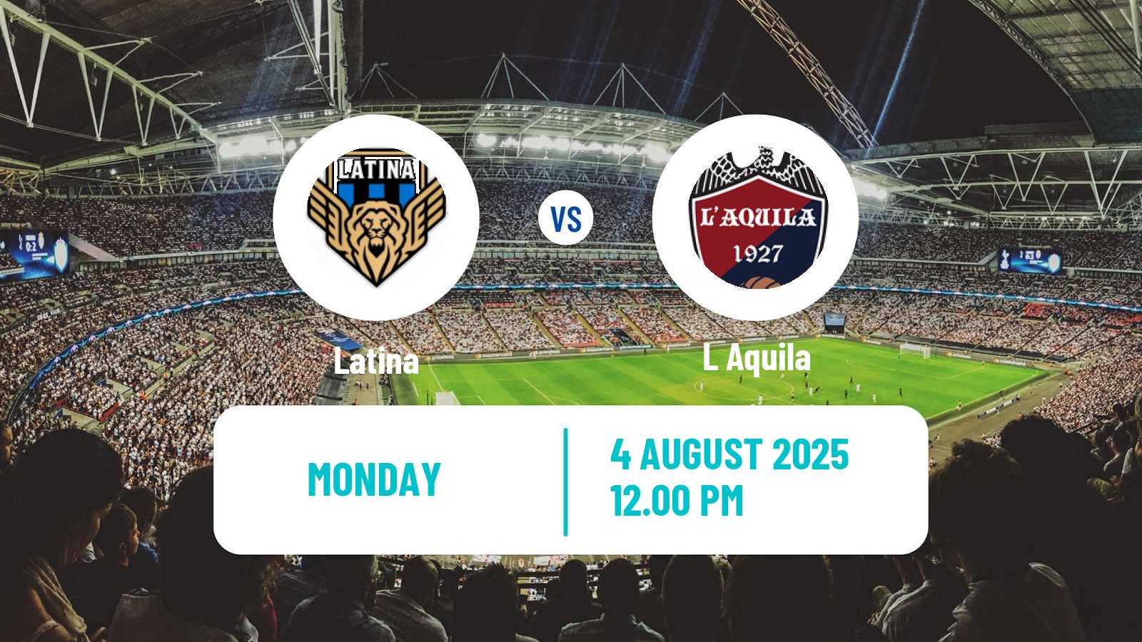 Soccer Club Friendly Latina - L Aquila