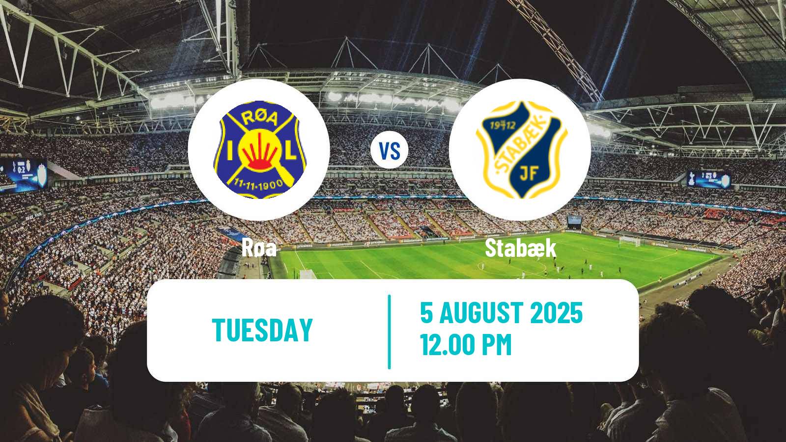 Soccer Norwegian Toppserien Women Røa - Stabæk