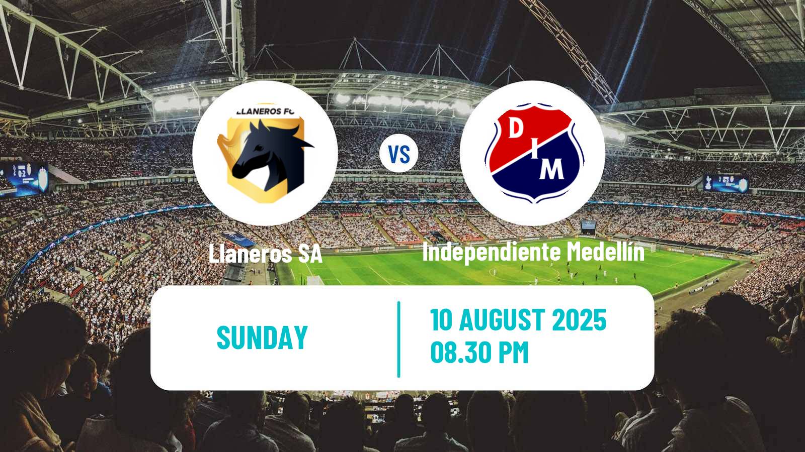Soccer Colombian Primera A Llaneros SA - Independiente Medellín