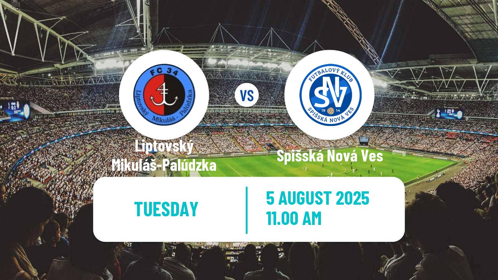 Soccer Slovak Cup Liptovský Mikuláš-Palúdzka - Spišská Nová Ves