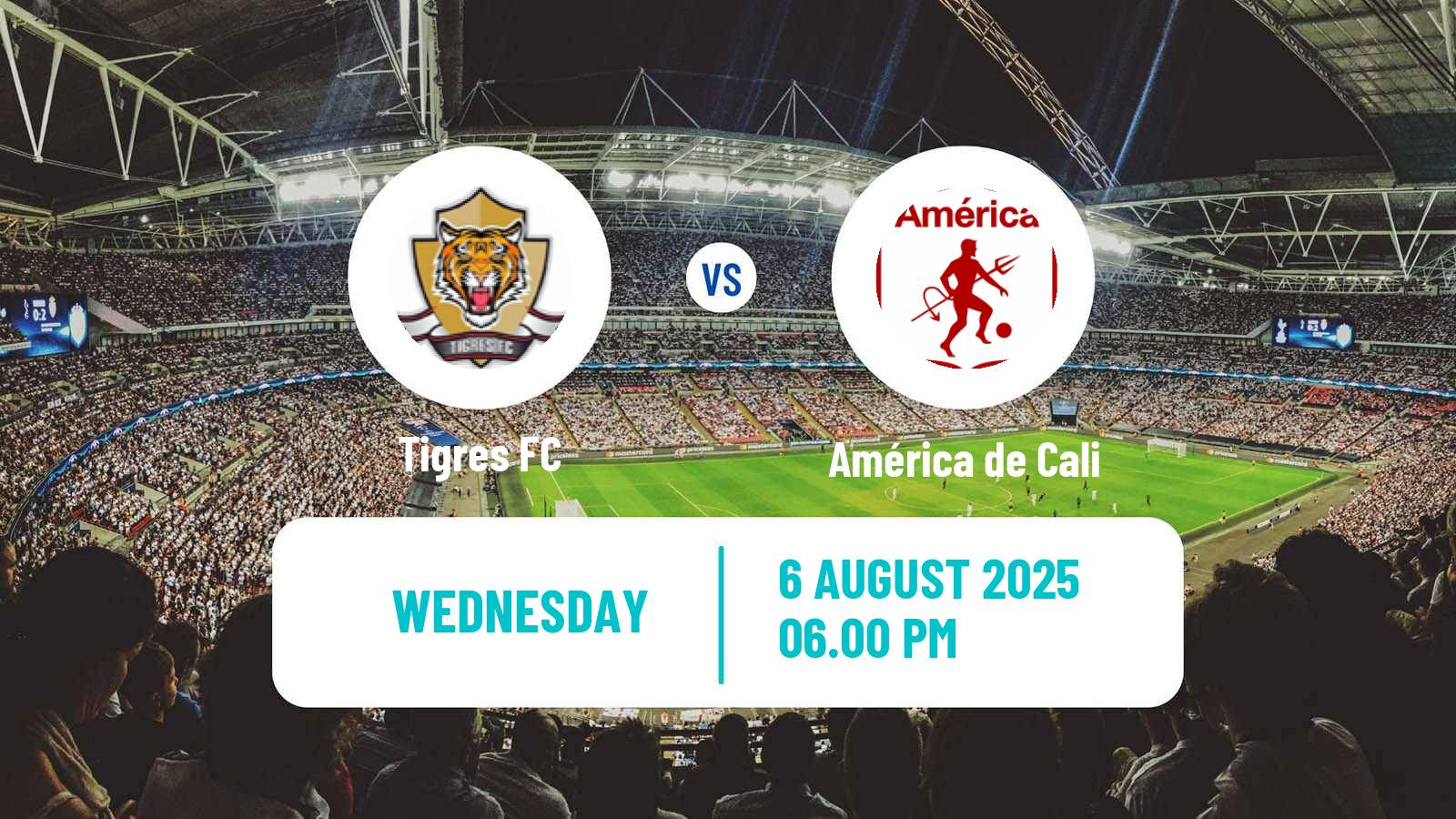 Soccer Colombian Copa Tigres - América de Cali