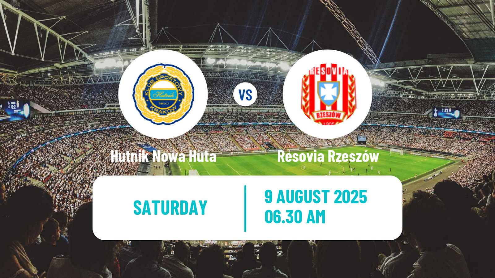 Soccer Polish Division 2 Hutnik Nowa Huta - Resovia Rzeszów