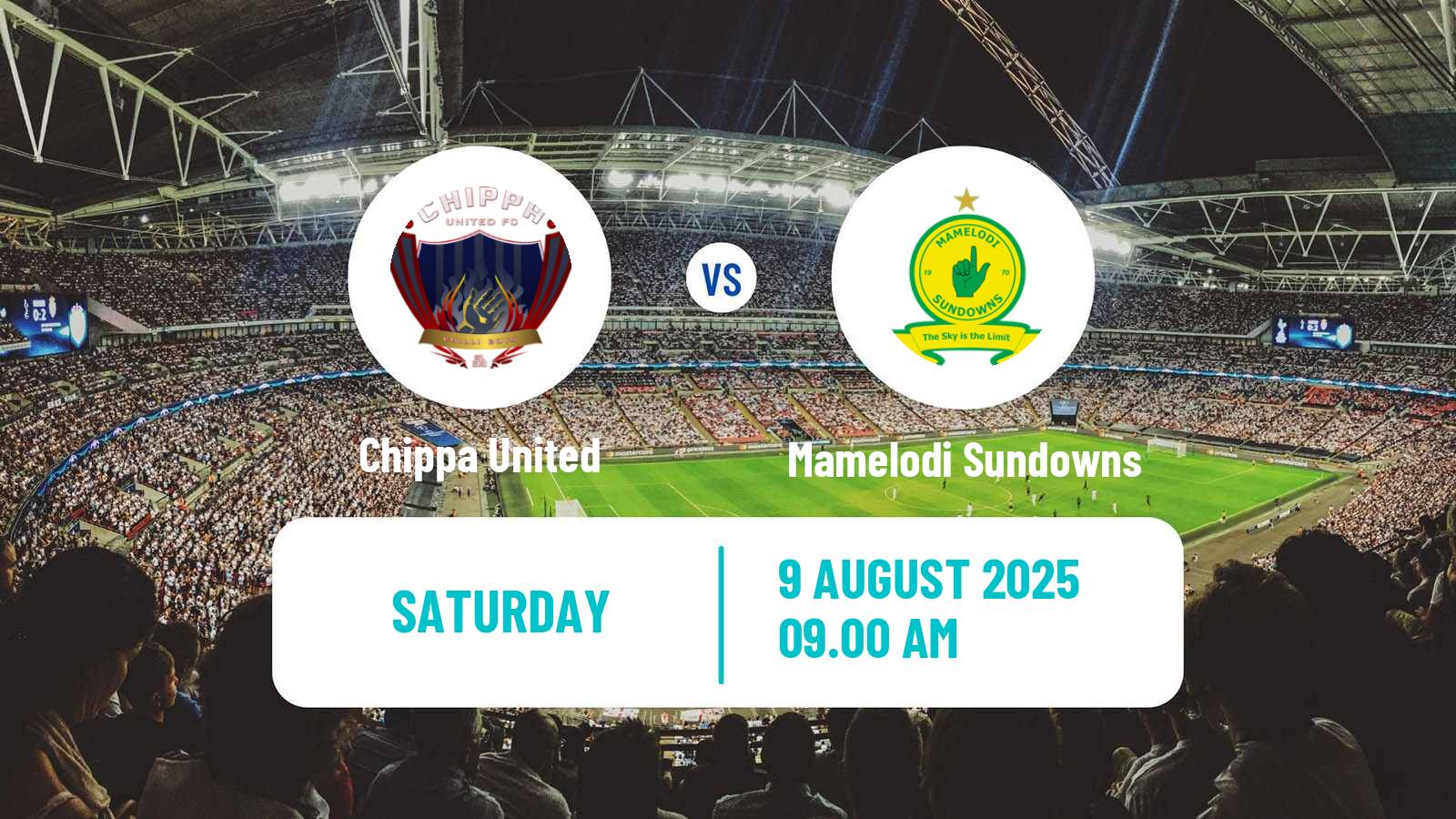 Soccer South African Premier Soccer League Chippa United - Mamelodi Sundowns