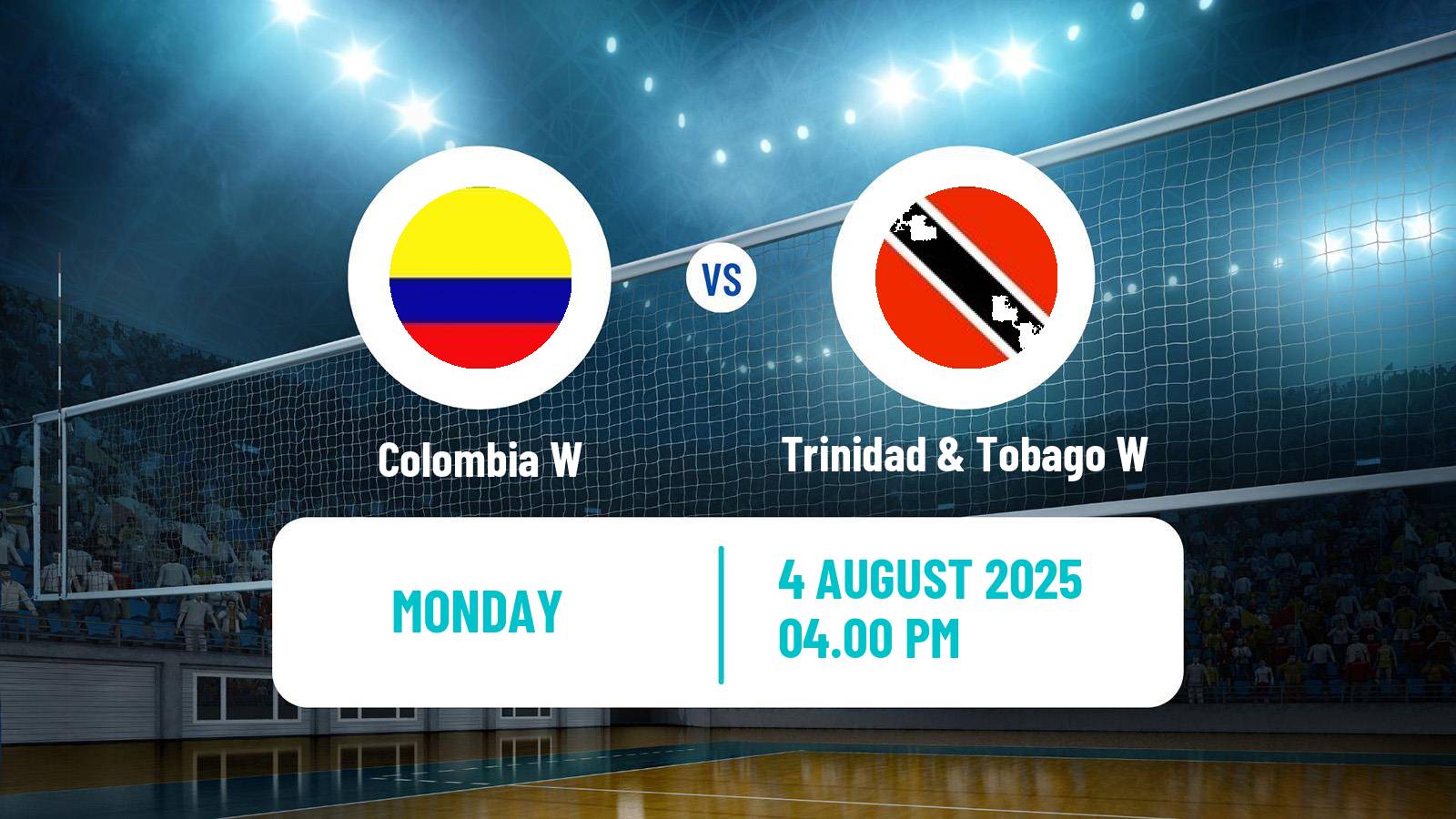 Volleyball Pan-American Cup Volleyball Women Colombia W - Trinidad & Tobago W