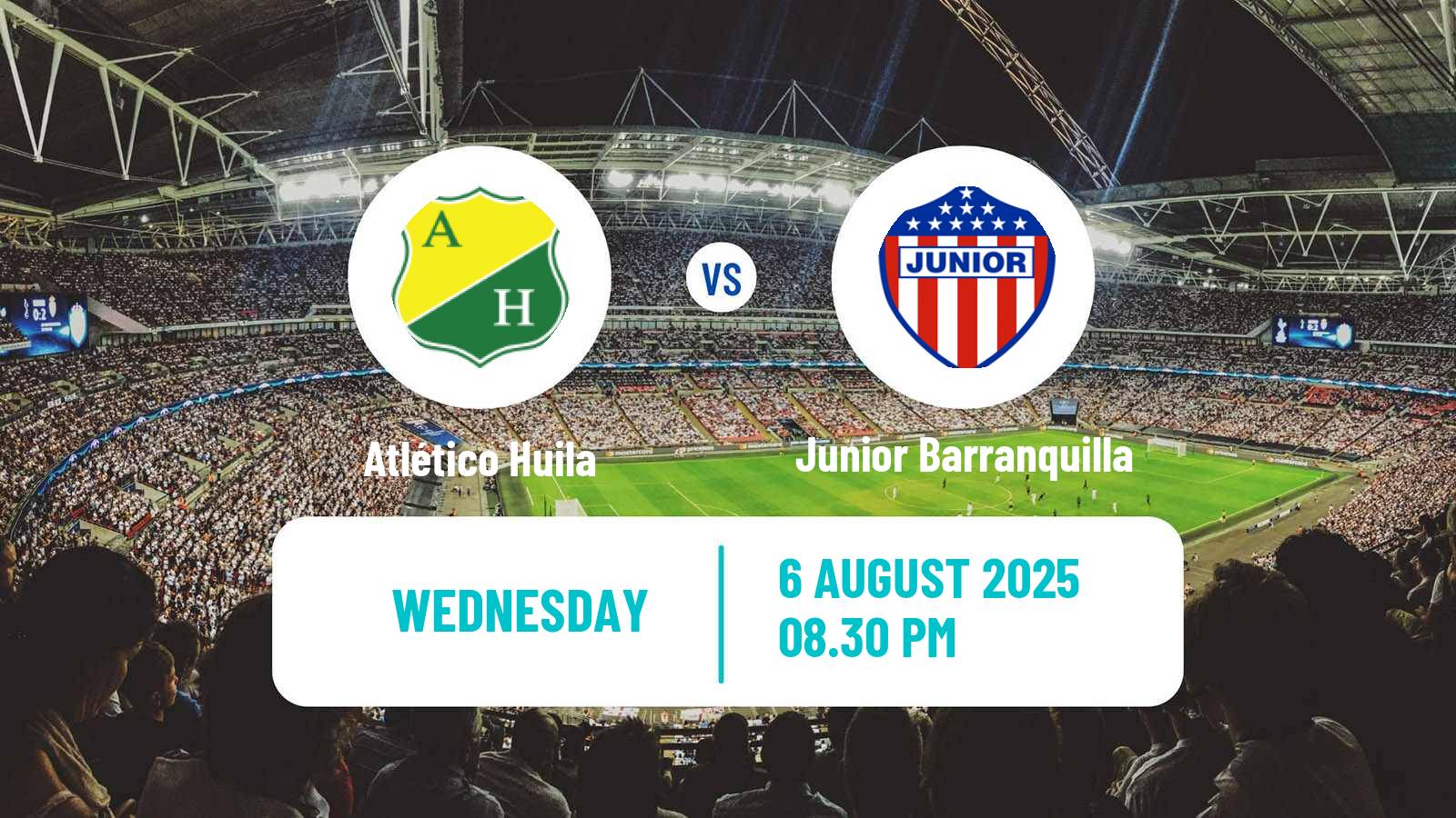 Soccer Colombian Copa Atlético Huila - Junior Barranquilla