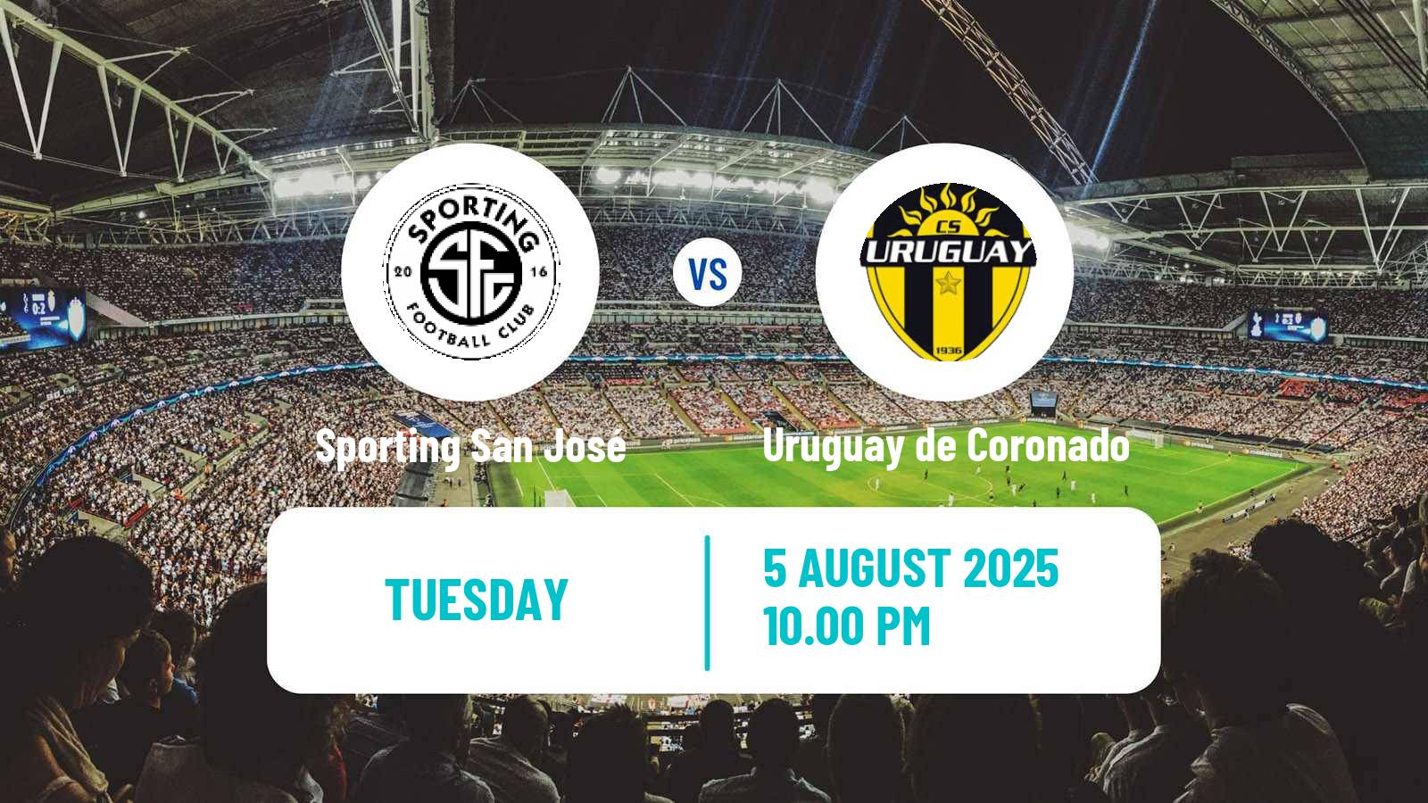 Soccer Costa Rican Copa Sporting San José - Uruguay de Coronado