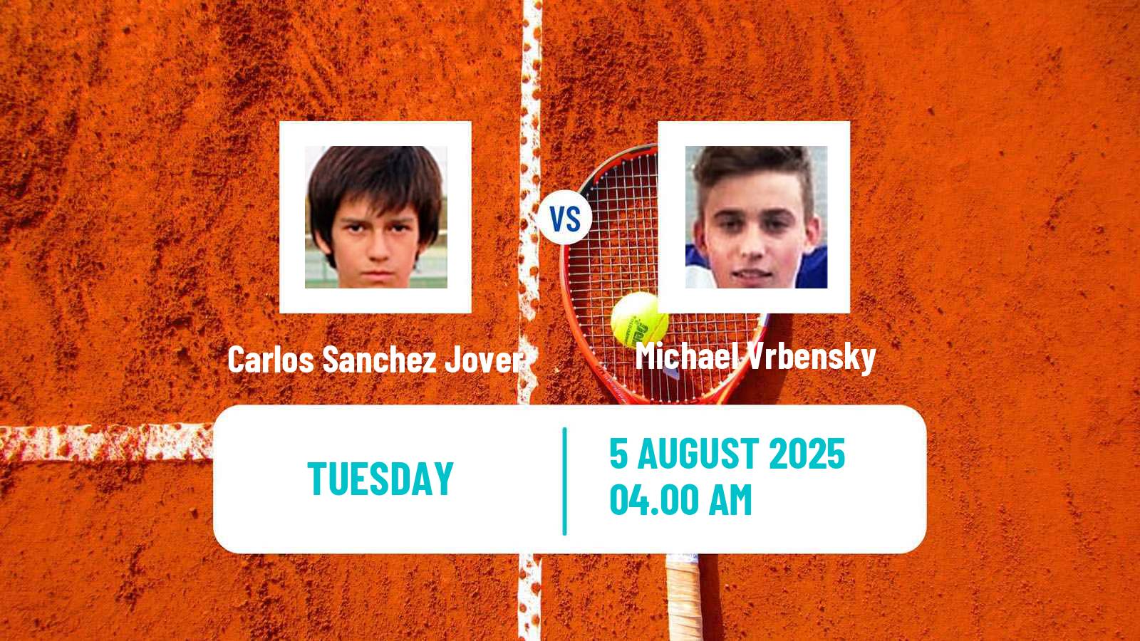 Tennis Cordenons Challenger Men Carlos Sanchez Jover - Michael Vrbensky