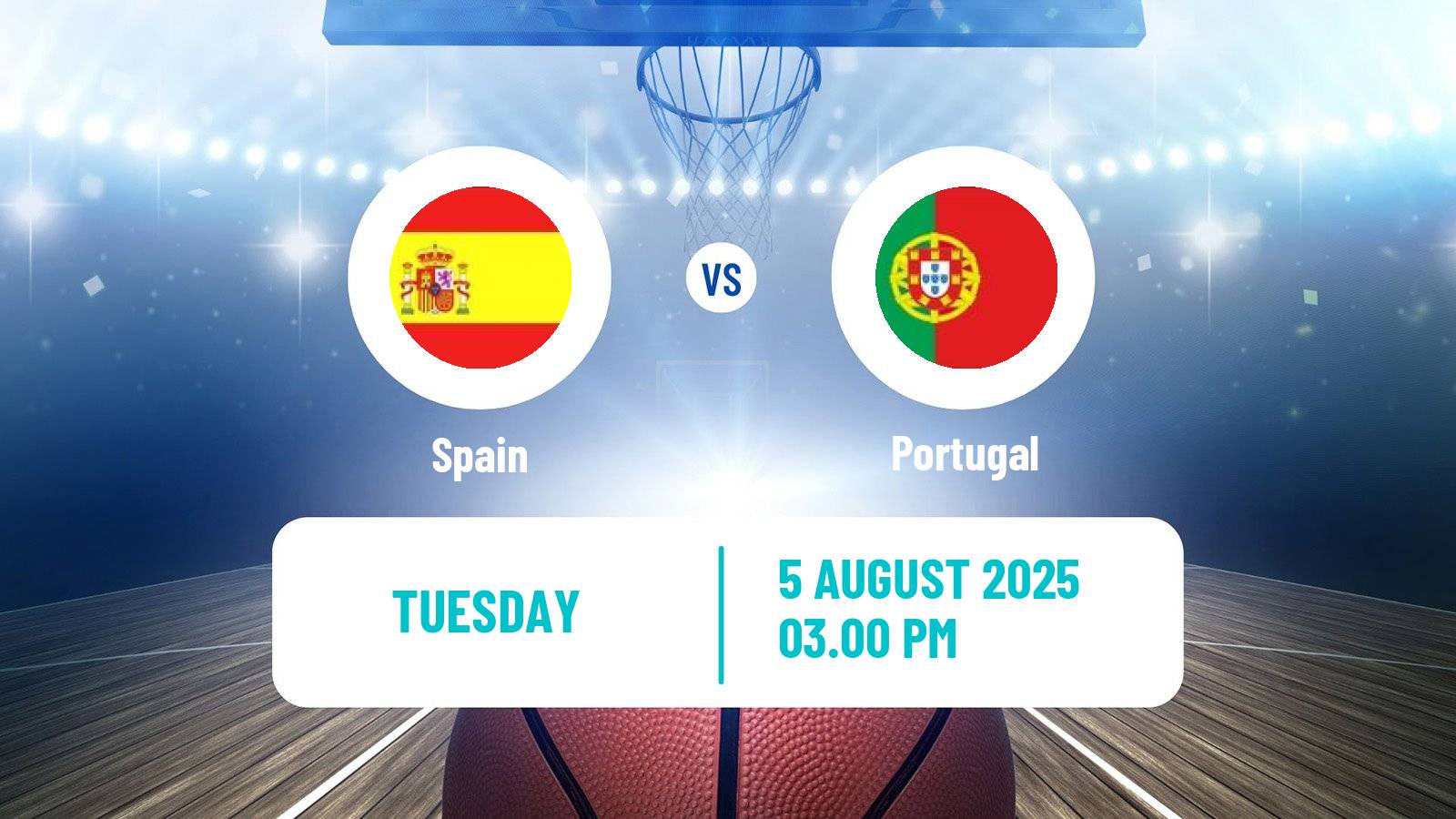 Basketball Friendly International Basketball Spain - Portugal