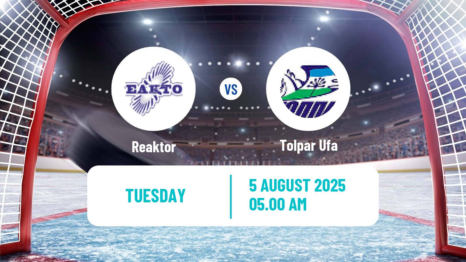Hockey Club Friendly Ice Hockey Reaktor - Tolpar