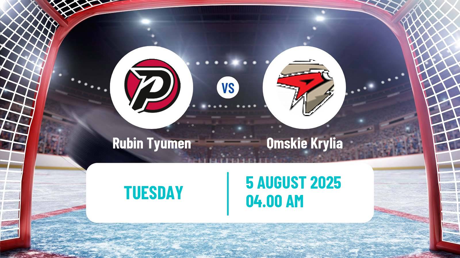 Hockey Club Friendly Ice Hockey Rubin Tyumen - Omskie Krylia