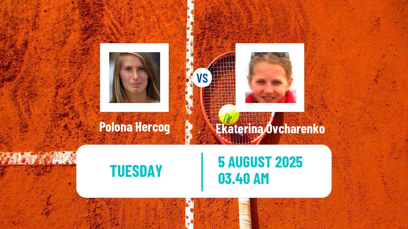 Tennis ITF W50 Ourense Women Polona Hercog - Ekaterina Ovcharenko