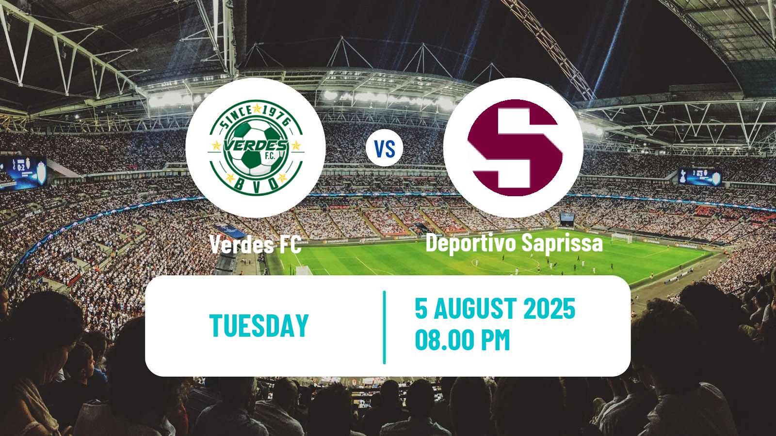 Soccer CONCACAF Central American Cup Verdes - Deportivo Saprissa