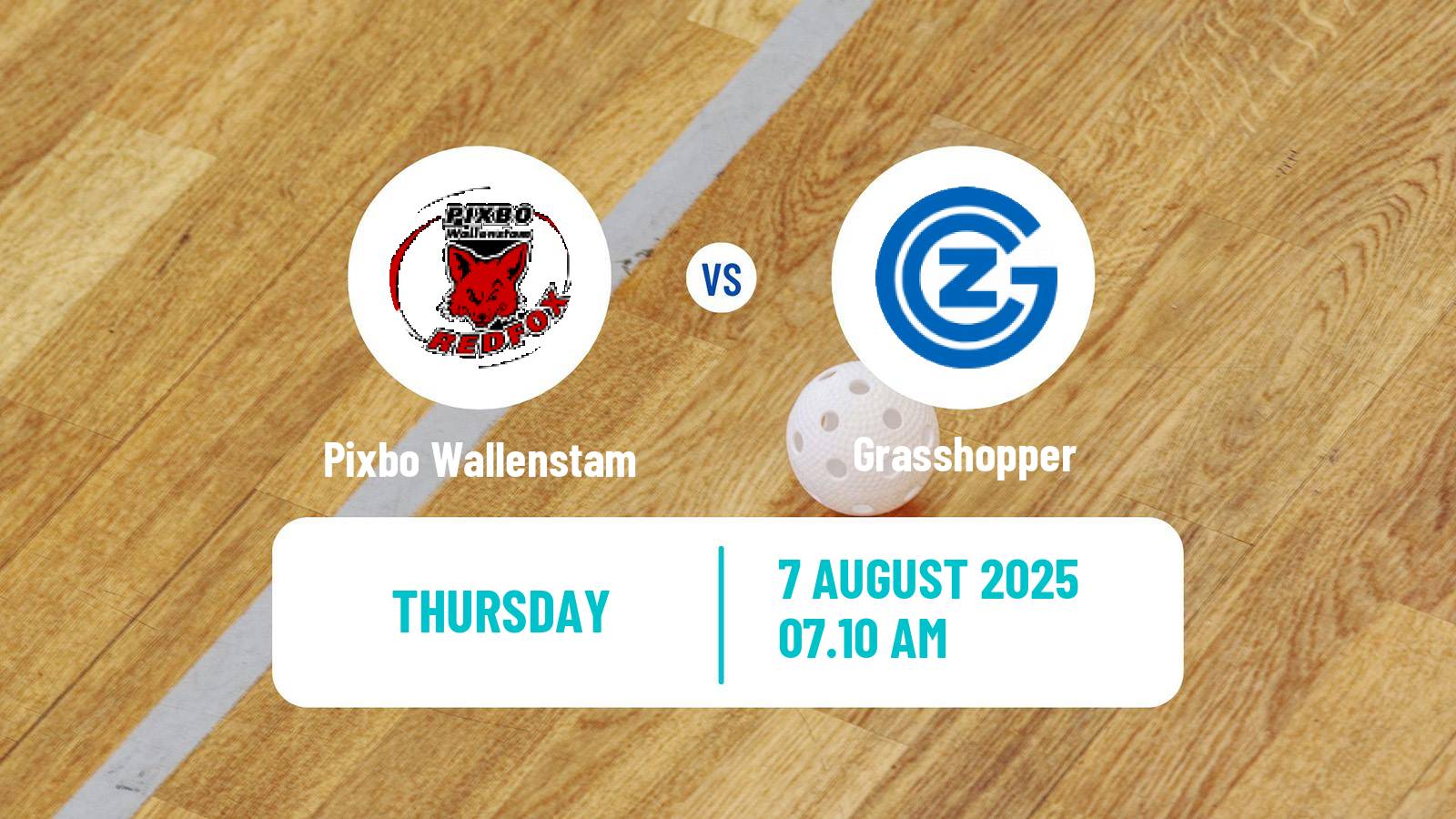 Floorball Czech Open Floorball Pixbo Wallenstam - Grasshopper