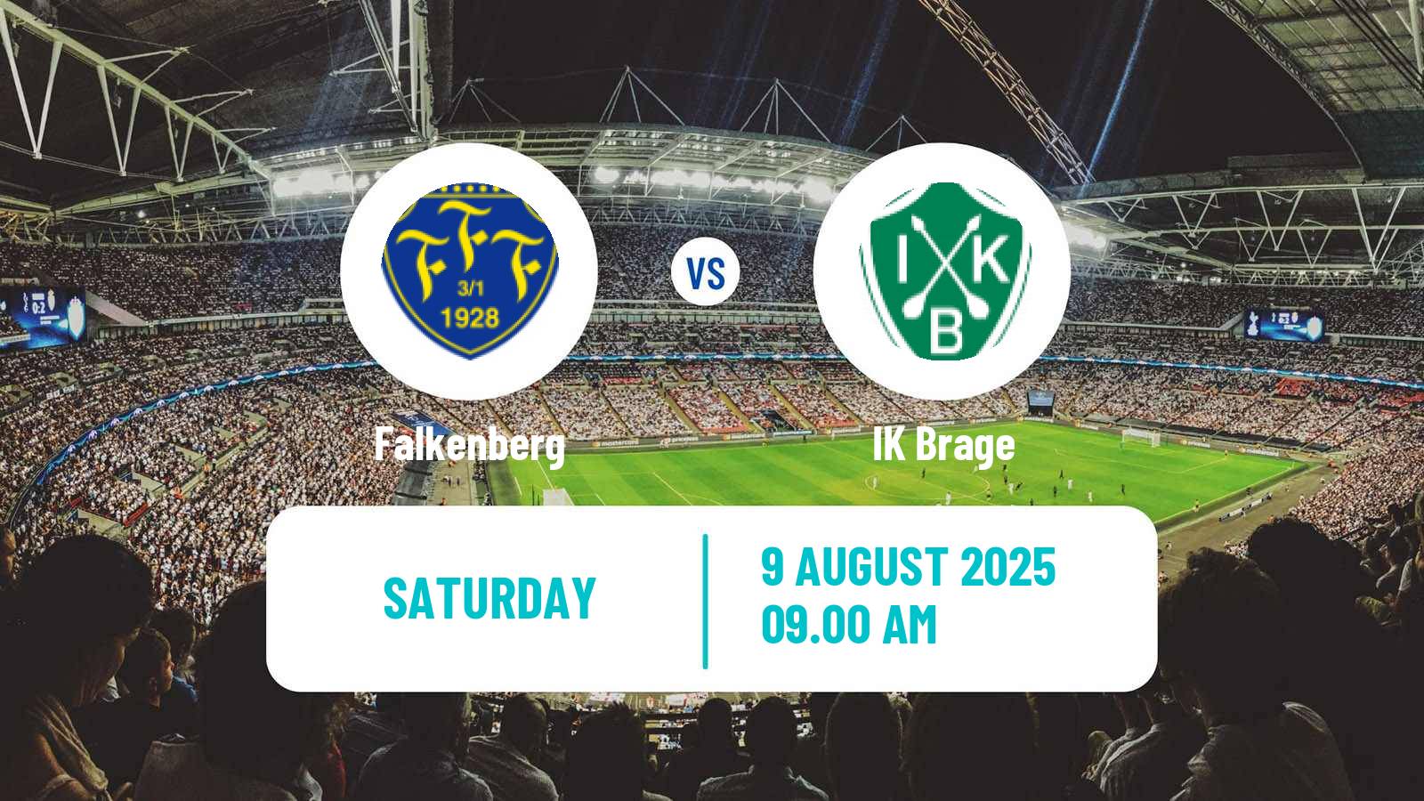 Soccer Swedish Superettan Falkenberg - Brage