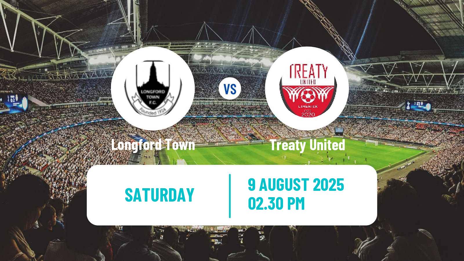 Soccer Irish Division 1 Longford Town - Treaty United