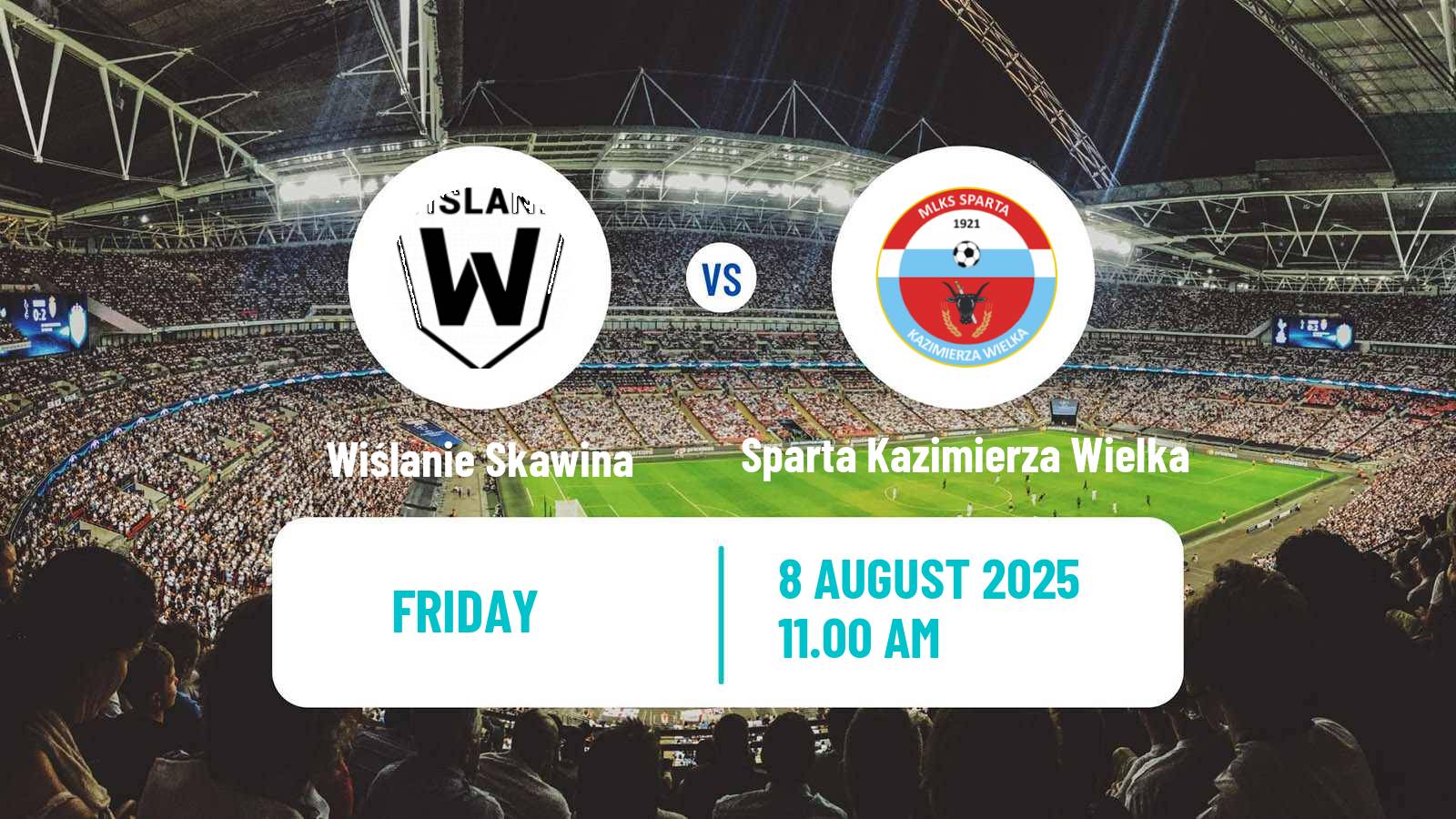 Soccer Polish Division 3 - Group IV Wiślanie Skawina - Sparta Kazimierza Wielka